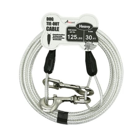 Heavy-Duty Dog Tie-Out Cable