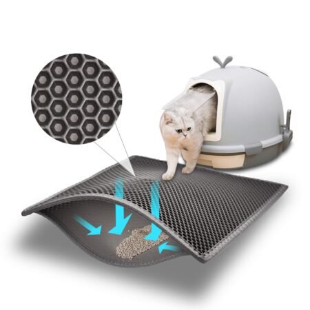Double-Layer Cat Litter Trapping Mat